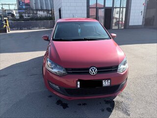 2010 Volkswagen Polo V, оранжевый, 475000 рублей, вид 3