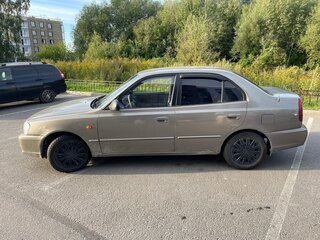 2008 Hyundai Accent ТагАЗ II, бежевый, 215000 рублей, вид 3