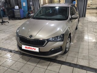 2020 Skoda Rapid II, коричневый, 1250000 рублей, вид 4