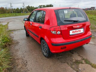2004 Hyundai Getz I, красный, 260000 рублей, вид 4