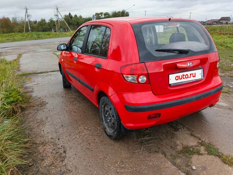2004 Hyundai Getz I, красный, 245000 рублей, вид 4