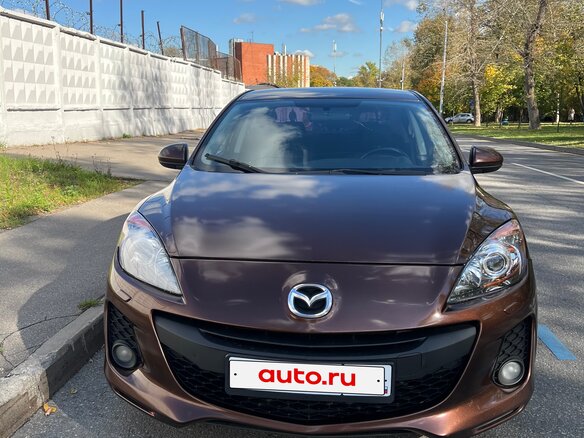 2012 Mazda 3 II (BL) Рестайлинг, коричневый, 790000 рублей - вид 1