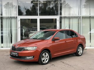 2017 Skoda Rapid I Рестайлинг, оранжевый, 1150000 рублей, вид 1