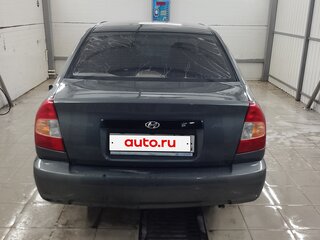 2006 Hyundai Accent ТагАЗ II, серый, 230000 рублей, вид 4