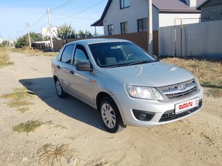 2016 Lada (ВАЗ) Granta I, серебристый, 453000 рублей, вид 2