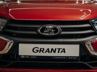 2026 Lada (ВАЗ) Granta I Рестайлинг, красный, 1121000 рублей, вид 5