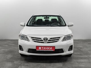 2012 Toyota Corolla X (E140, E150) Рестайлинг, белый, 1219000 рублей, вид 1