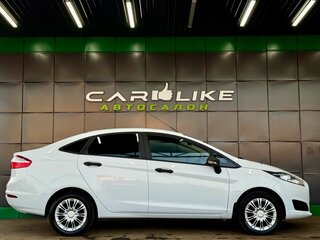 2016 Ford Fiesta Mk6 Рестайлинг, белый, 649000 рублей, вид 4
