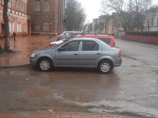 2012 Renault Logan I Рестайлинг, синий, 500000 рублей, вид 3