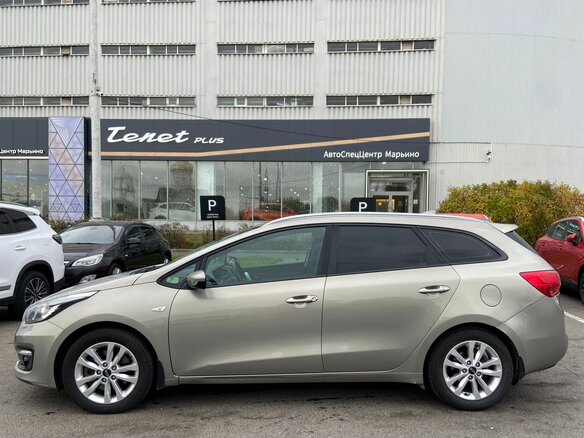 2017 Kia Ceed II Рестайлинг, бежевый, 1318000 рублей - вид 6