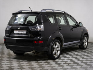 2008 Mitsubishi Outlander II, чёрный, 848000 рублей, вид 5