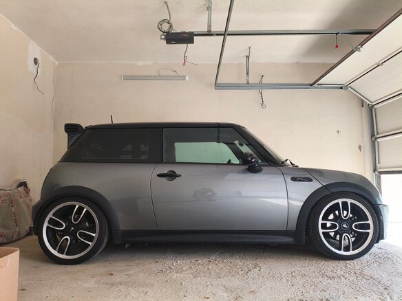 2003 Mini Hatch Cooper S I (R50), серый - вид 2