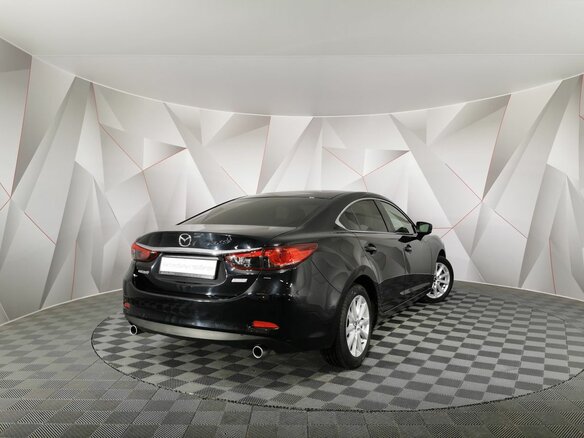 2017 Mazda 6 III (GJ) Рестайлинг, чёрный, 1915150 рублей - вид 1