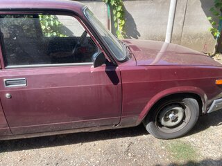 2008 Lada (ВАЗ) 2107, пурпурный, 130000 рублей, вид 5