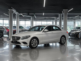 2019 Mercedes-Benz C-Класс 180 IV (W205) Рестайлинг, белый, 2680000 рублей, вид 1
