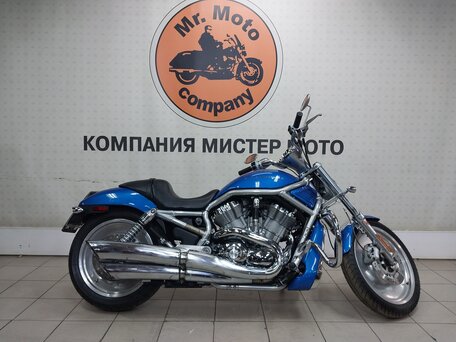 2003 Harley-Davidson V-Rod, синий, 689000 рублей, вид 1