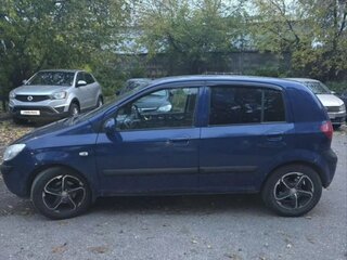 2008 Hyundai Getz I Рестайлинг, синий, 370000 рублей, вид 3