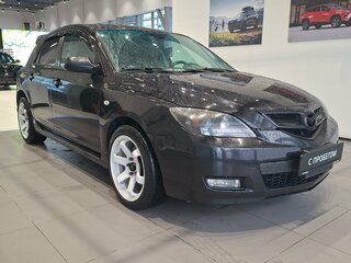 2007 Mazda 3 I (BK) Рестайлинг, чёрный, 550000 рублей, вид 3