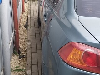 2008 Mitsubishi Lancer X, серый, 450000 рублей, вид 3