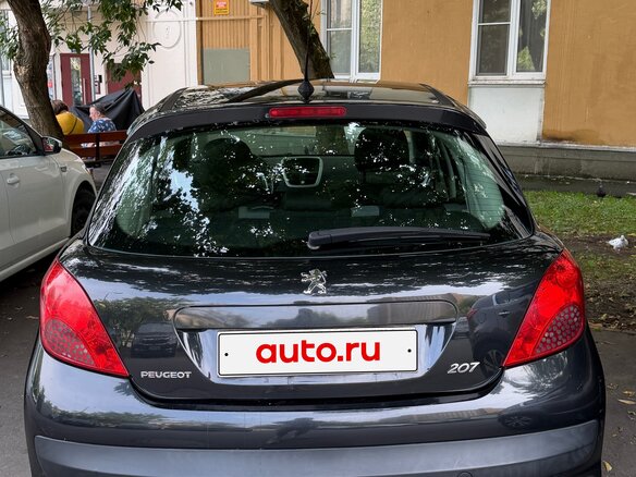 2008 Peugeot 207 I, чёрный, 285000 рублей - вид 3