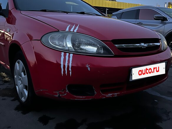 2007 Chevrolet Lacetti I, красный, 230000 рублей - вид 10