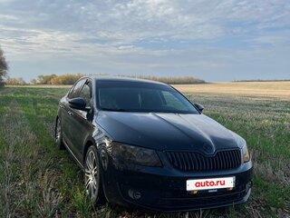 2015 Skoda Octavia III (A7), чёрный, 1360000 рублей, вид 2