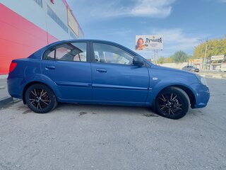 2011 Kia Rio II Рестайлинг, синий, 465000 рублей, вид 3