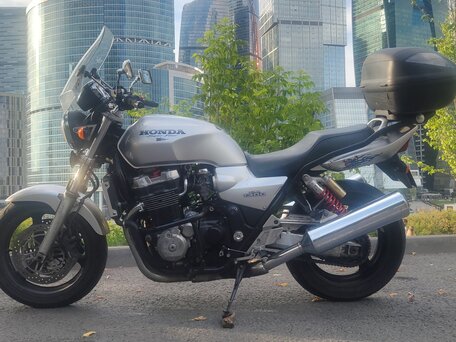 1998 Honda CB 1300, серебристый, 350000 рублей, вид 1
