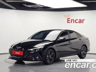 2022 Hyundai Elantra VII (CN7), чёрный, 1360000 рублей, вид 1