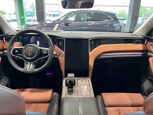 2025 Hongqi HS7 II, чёрный - вид 6