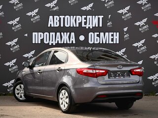 2012 Kia Rio III, серый, 655000 рублей, вид 5