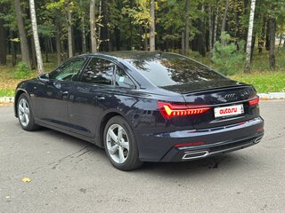 2019 Audi A6 45 TFSI V (C8), синий, 3850000 рублей, вид 3