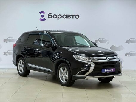 2015 Mitsubishi Outlander III Рестайлинг 2, чёрный, 1640000 рублей, вид 3