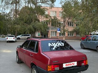 1993 Lada (ВАЗ) 21099, красный, 115000 рублей, вид 3