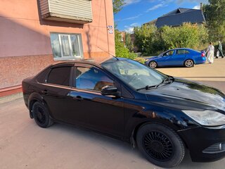 2008 Ford Focus II Рестайлинг, чёрный, 430000 рублей, вид 2
