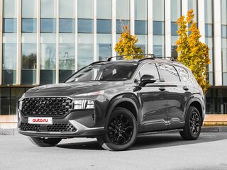 2022 Hyundai Santa Fe IV Рестайлинг, серый, 3790000 рублей, вид 2