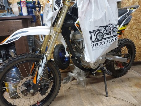 2021 Wels CRF 250, золотистый, 90000 рублей, вид 5