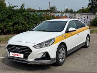 2019 Hyundai Sonata VII (LF) Рестайлинг, белый, 1250000 рублей, вид 1