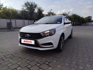 2020 Lada (ВАЗ) Vesta SW I, белый, 850000 рублей, вид 4