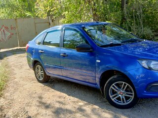 2018 Lada (ВАЗ) Granta I Рестайлинг, синий, 550000 рублей, вид 1