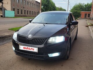 2014 Skoda Rapid I, чёрный, 850000 рублей, вид 2