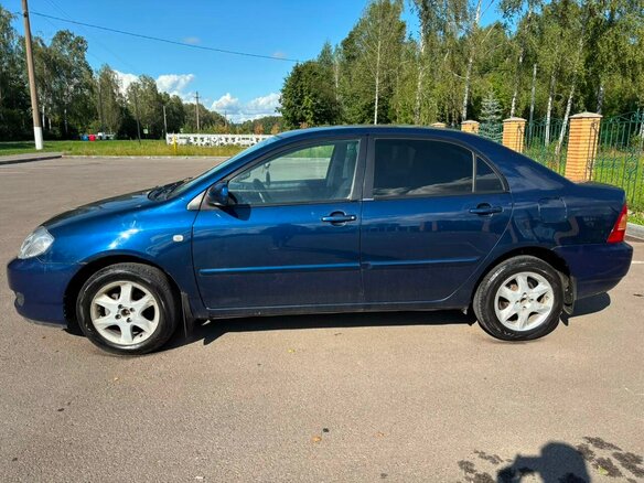 2005 Toyota Corolla IX (E120, E130) Рестайлинг, синий, 480000 рублей - вид 5
