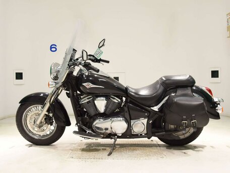 2012 Kawasaki VN900 Vulcan, чёрный, 597000 рублей, вид 1