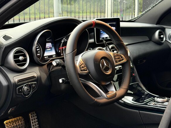 2014 Mercedes-Benz C-Класс 180 IV (W205), чёрный - вид 7