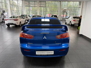 2008 Mitsubishi Lancer X, синий, 454000 рублей, вид 5