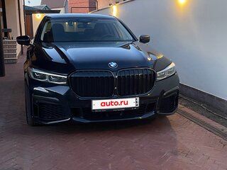 2019 BMW 7 серии 730d xDrive VI (G11/G12) Рестайлинг, чёрный, 6500000 рублей, вид 1