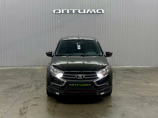 2018 Lada (ВАЗ) Granta I Рестайлинг, чёрный, 597000 рублей, вид 2