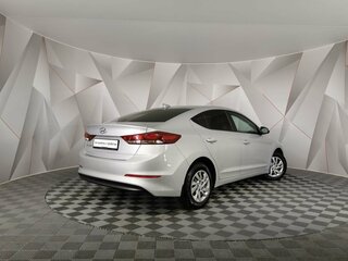 2017 Hyundai Elantra VI (AD), серебристый, 1345000 рублей, вид 2