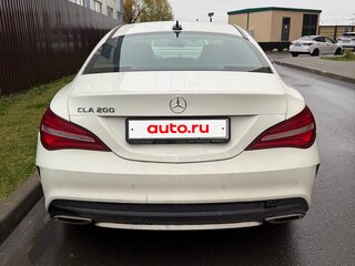 2017 Mercedes-Benz CLA 200 I (C117, X117) Рестайлинг, белый, 2300000 рублей, вид 3
