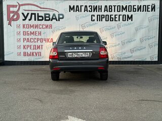 2018 Lada (ВАЗ) Priora I Рестайлинг, серый, 725000 рублей, вид 5